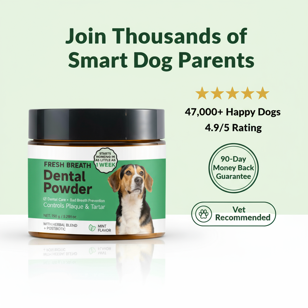 FreshPaws Miracle Dental Powder
